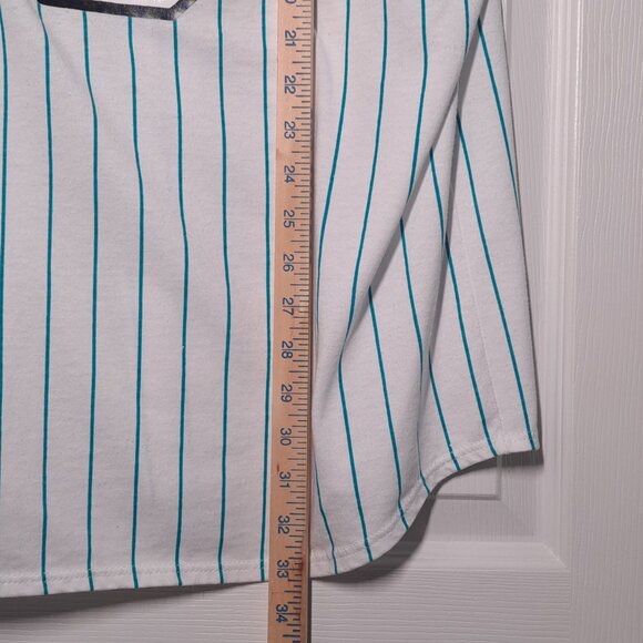 VINTAGE Andre Dawson Florida Marlins USED Jersey: DISTRESSED, XL, 8, Baseball PM - Picture 4 of 10